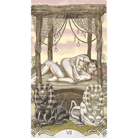 Lo Scarabeo: Erotic Fantasy Tarot kortos - HOBI.LT 🇱🇹