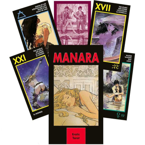 Lo Scarabeo: Erotiškos Manara Tarot Kortos - HOBI.LT 🇱🇹