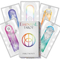 Tarot kortos Essential Tarot rinkinys su baltu dėklu ir fanuotomis pastelinėmis arkų kortomis, Pablo Montt