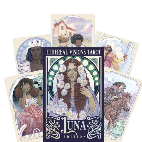 US Games Systems: Ethereal Visions Tarott: Luna Edition Tarot kortos - HOBI.LT 🇱🇹