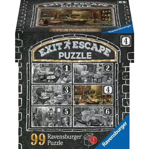 Ravensburger EXIT dėlionė „Paslaptingas dvaras: vyno rūsys“ Nr. 4, 99 det.