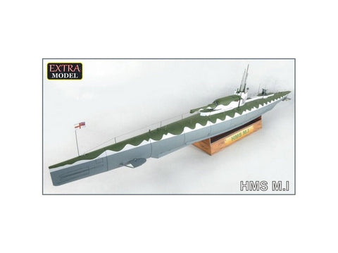 Popierinis laivo modelis HMS M.I 1:100 – Extra Model (EM-038)