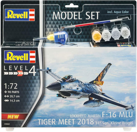 Revell: F - 16 MLU 31 Sqn. Kleine - PLASTIKINIS modeliavimo rinkinys - HOBI.LT 🇱🇹