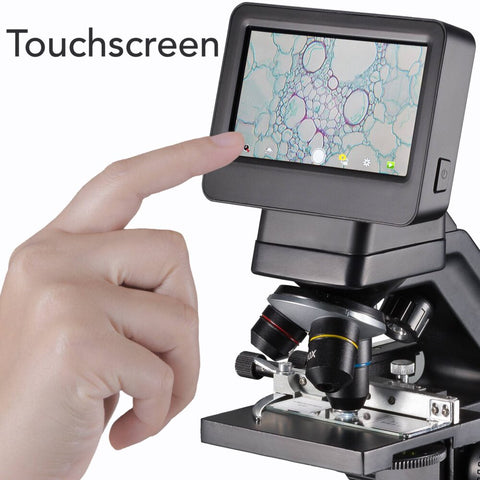 Skaitmeninis mikroskopas Bresser Biolux Touch 5 MP su HDMI