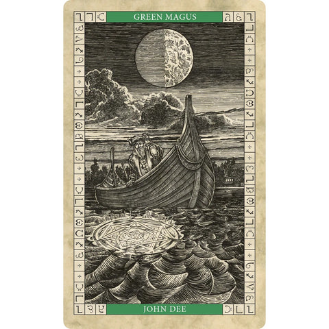 John Dee orakulo kortos: 29 kortos, diagrama ir vadovas