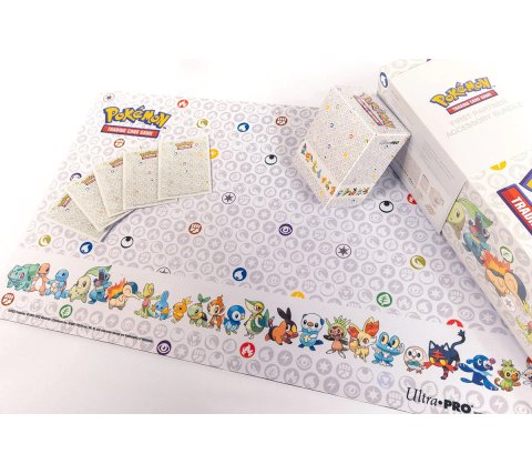 Pokémon starterių TCG rinkinys Ultra PRO: kilimėlis, įmautės, dėžutė