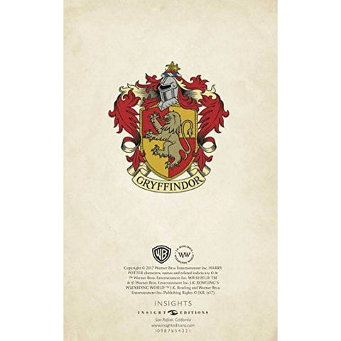 Harry Potter Gryffindor kišeninė užrašinė, kieti viršeliai – kolekcinė