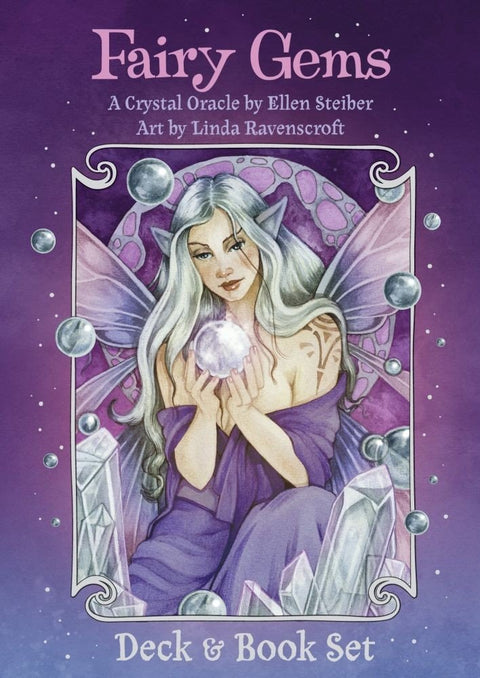 US Games Systems: Fairy Gems a crystal Oracle kortų ir knygos rinkinys - HOBI.LT 🇱🇹