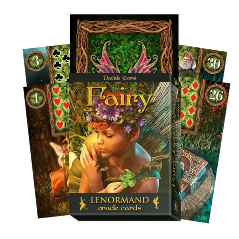 Lo Scarabeo: Fairy Lenormand Oracle Kortos - HOBI.LT 🇱🇹