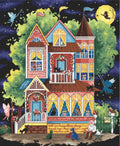 LetiStitch: Fairy Tale House SLETI937 - siuvinėjimo kryželiu rinkinys - HOBI.LT 🇱🇹