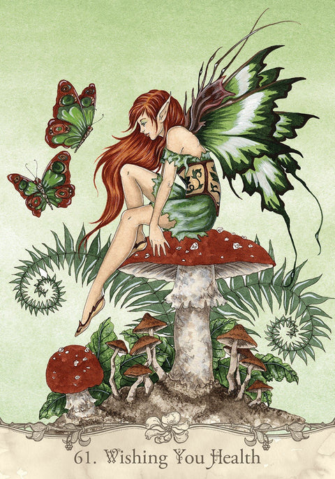 US Games Systems: Fairy Wisdom Oracle kortos ir knyga - HOBI.LT 🇱🇹