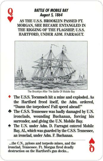 US Games Systems: Famous Battles of the Civil War žaidimo kortos - HOBI.LT 🇱🇹