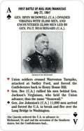 US Games Systems: Famous Battles of the Civil War žaidimo kortos - HOBI.LT 🇱🇹