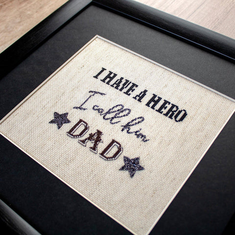 LetiStitch: Father’s Day Gift SLETI933 - siuvinėjimo kryželiu rinkinys - HOBI.LT 🇱🇹