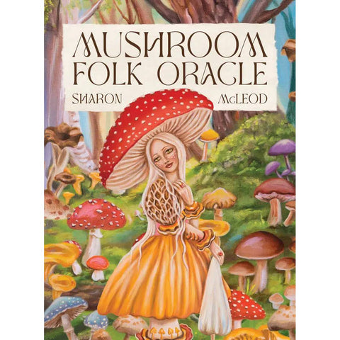 Mushroom Folk orakulo kortos – 42 kortų kaladė intuicijai ir savęs pažinimui