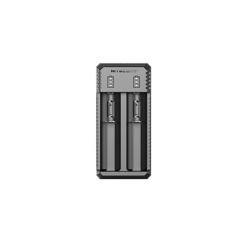 Nitecore UI2 USB dviejų lizdų Li-ion akumuliatorių įkroviklis