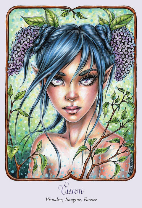 Blue Angel: Feary Temple Oracle kortos - HOBI.LT 🇱🇹