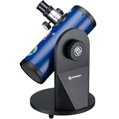 Kompaktiškas Dobsono teleskopas vaikams 76 mm, 15–50x su mėnulio filtru