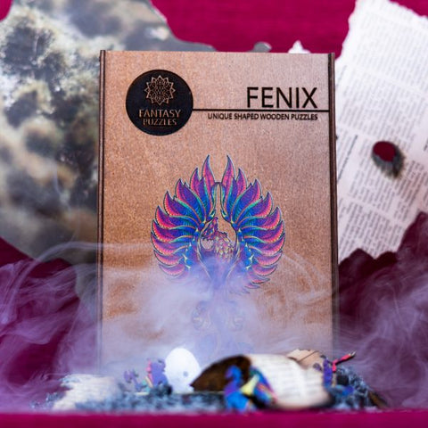 Fantasy Puzzles: Fenix Dėlionė Iš Medžio L Dydis (240 detalių) Fantasy Puzzles - HOBI.LT 🇱🇹