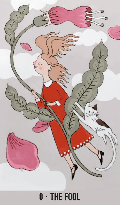 Wicked Moon taro kaladė Lo Scarabeo, 78 kortų, raganiškas Metų ratas