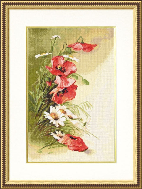 Zolotoe Runo: Field Poppies S/BR013 - HOBI.LT 🇱🇹