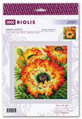 RIOLIS: Fire Poppies. Siuvinėjimo rinkinys iš RIOLIS Nr.: 2080 - HOBI.LT 🇱🇹