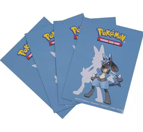 Pokémon TCG įmautės Lucario – Ultra PRO, 65 vnt., standartinės