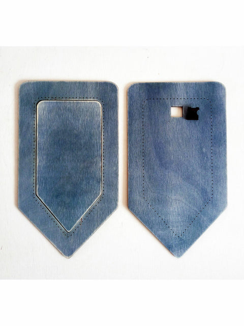 Rankų darbo medinis rėmelis siuvinėjimui kryželiu NeoCraft „Flag” 9.5×19 cm