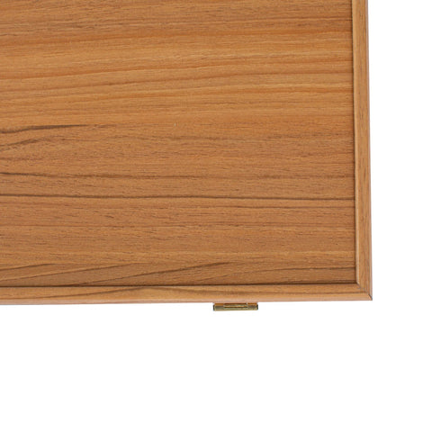 Prabangus Mahjong rinkinys riešutmedžio dėkle