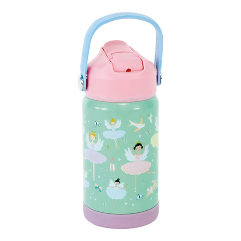Floss & Rock vaikų gertuvė „Užburtoji“ – nerūdijančio plieno, 400 ml, vakuuminė, nepralaidi