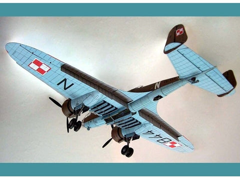 PZL P.37B Łoś popierinis lėktuvo modelis 1:33, Fly Model (FMG-046)