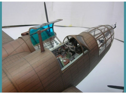 PZL P.37B Łoś popierinis lėktuvo modelis 1:33, Fly Model (FMG-046)