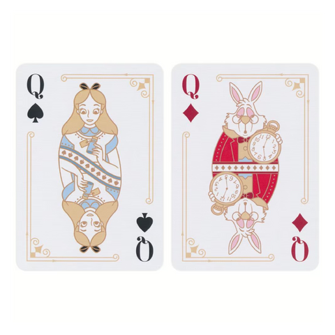 Bicycle Disney Alisa Stebuklų šalyje žaidimų kortos – pokeriui, folija