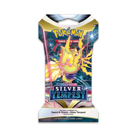 Pokémon Silver Tempest boosteris – 10 kortų pakelis (anglų k.)