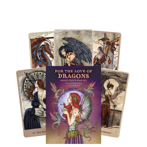 US Games Systems: For The Love Of Dragons Oracle kortų ir knygos rinkinys - HOBI.LT 🇱🇹