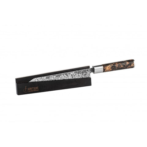 Riboto leidimo japoniškas Kiritsuke peilis 67 sluoksnių