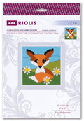 RIOLIS: Fox In Daisies siuvinėjimo rinkinys iš RIOLIS Nr.: 1714 - HOBI.LT 🇱🇹