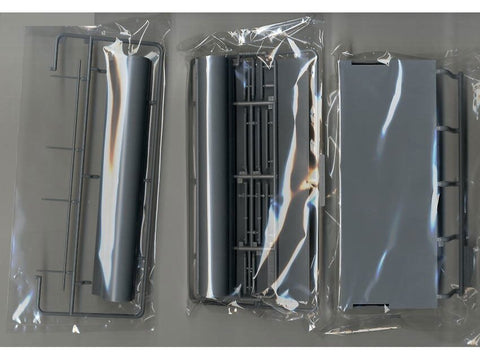 Fujimi Pit Crew C: boksų sienelės stendas su 4 figūrėlėmis, 1:20 (11658)