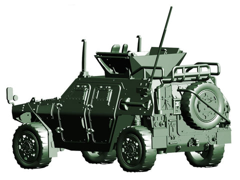 Fujimi JGSDF Komatsu šarvuotas visureigis 1/72, 2 rinkiniai (72298)