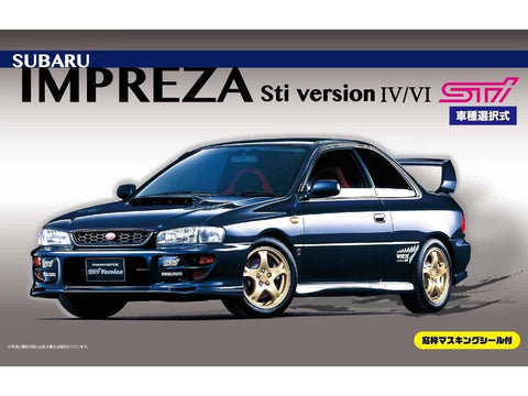 Fujimi Subaru Impreza STi IV/VI 1/24 plastikinis surinkimo rinkinys 03939