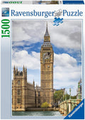 Ravensburger: Funny Cat on Big Ben 1500 Piece Puzzle - RAVENSBURGER dėlionė - HOBI.LT 🇱🇹