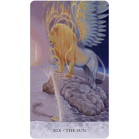 Tarot of Tides taro kortos su vadovu apie ančiuko kelionę
