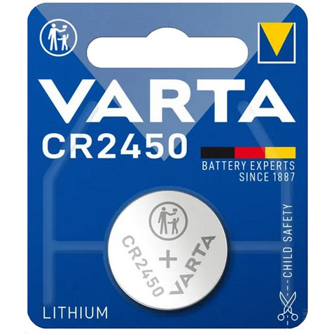 Varta CR2450 3V ličio baterija laikrodžiams ir pulteliams