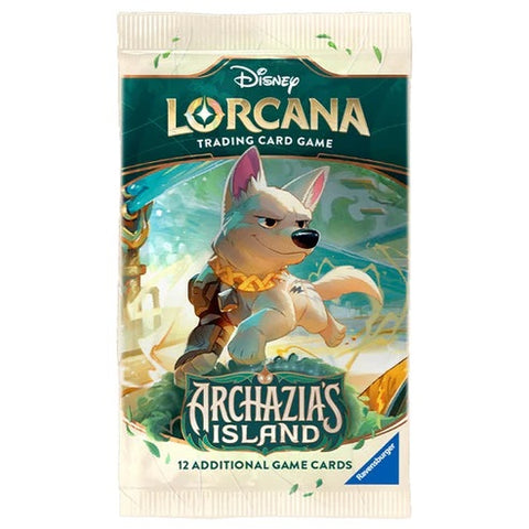 Disney Lorcana TCG Archazia’s Island Booster – 12 kortelių papildymas (angl.)