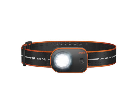 GP Xplor PHR16 įkraunamas galvos žibintas 300 lm, IPX6