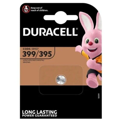 Duracell 399/395 SR927 sidabro oksido laikrodžio baterija 1,55 V