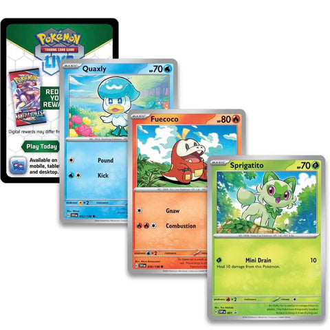 Pokémon Scarlet & Violet Sprigatito Paldea kolekcinė dėžė kortų rinkinys EN