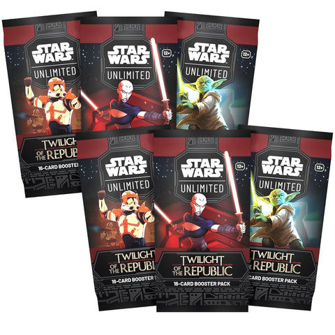 Star Wars Unlimited „Twilight of the Republic“ 24 booster dėžutė (EN)
