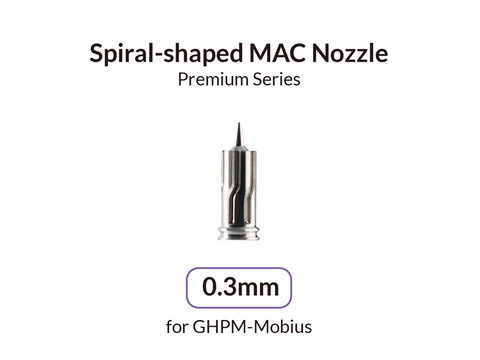 Gaahleri 0,3 mm aerografo antgalis Mobius (GHPM-Mobius) 40942