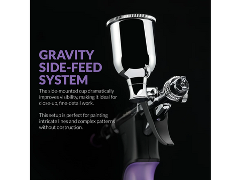 Gaahleri Ace Swallowtail SD šoninio padavimo aerografas 0.28/0.5 mm (43011)